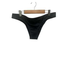Nike Swim Black Bikini Bottom Women’s Size L | Athletic Fit | NESSA220-001